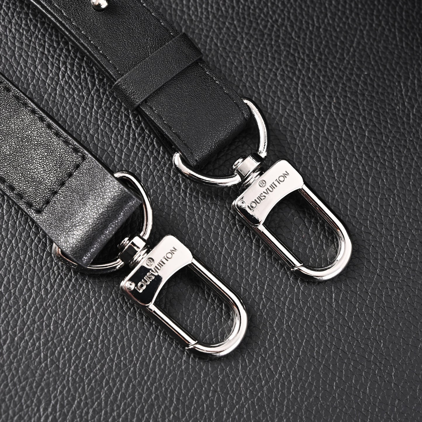Louis Vuitton Nano Biker Bag in Black Lambskin Leather – Top Handle & Shoulder Carry (M14623)