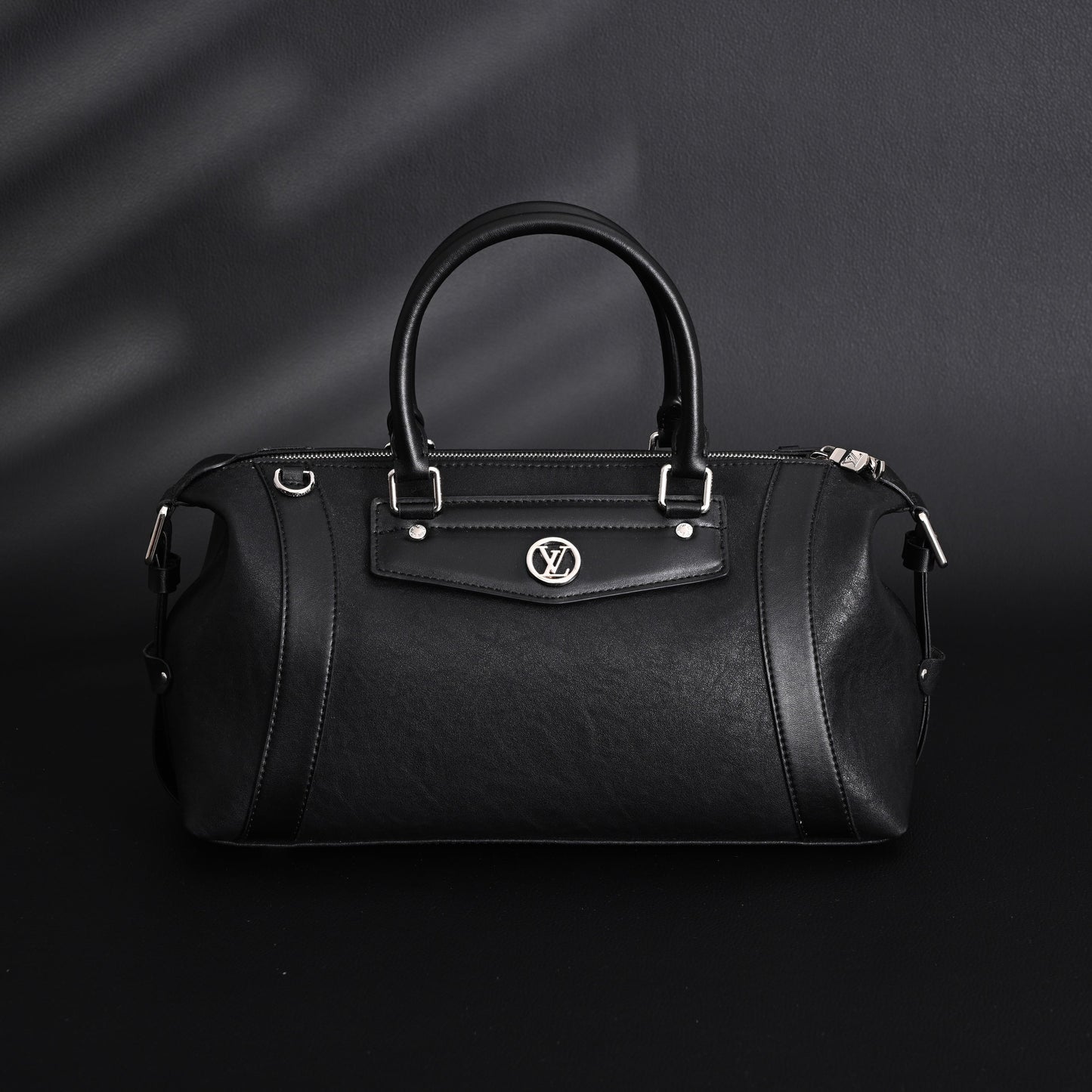 Louis Vuitton Nano Biker Bag in Black Lambskin Leather – Top Handle & Shoulder Carry (M14623)
